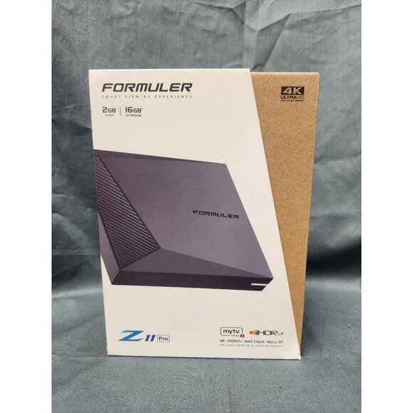 Formuler Z11 Pro 16GB 2GB RAM Android 11 4K Media Streamer Black NEW - OPEN BOX! - Picture 1 of 11